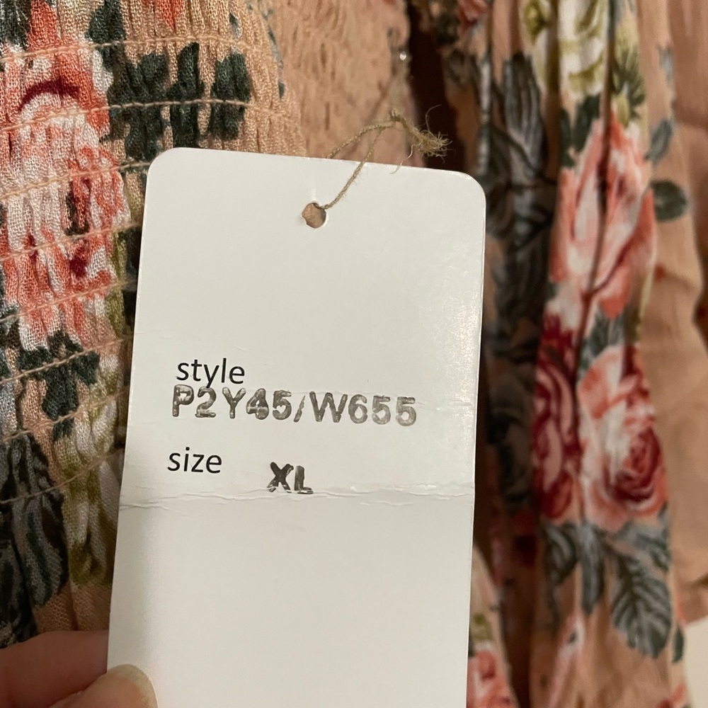 NWT Gypsy Love Floral Blouse - Picture 2 of 4